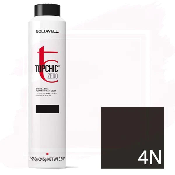 Topchic Zero Ammonia Free Hair Color 4N Can