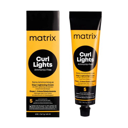 Curl Lights Step 1: Lightening Cream