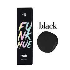 FunkHue Semi Permanent Hair Color Black