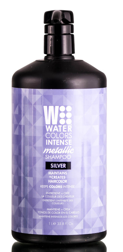 Tressa Water Colors Intense Metallic Silver Shampoo-Salonbar