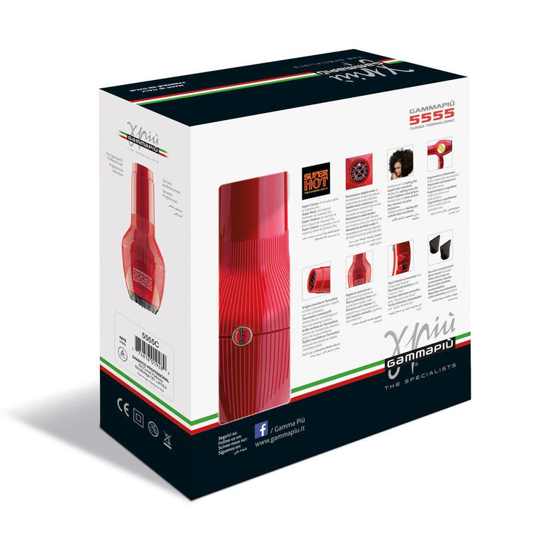 The Hottest Hair Dryer, With Tourmaline Coated Grill-Salonbar