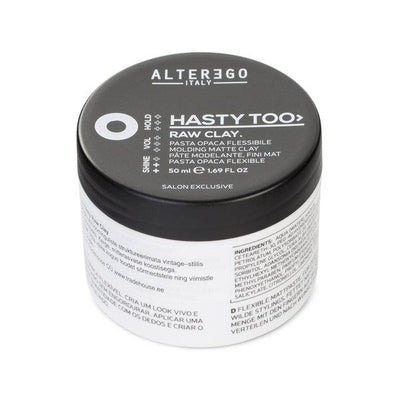 Hasty Too Raw Clay-HAIR PRODUCT-Salonbar