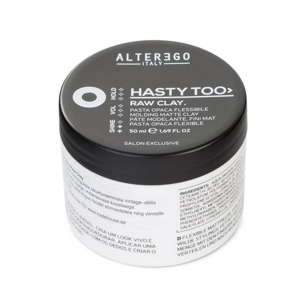Hasty Too Raw Clay-HAIR PRODUCT-Salonbar