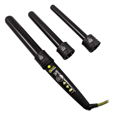Hair Forensic New Wave 50D 3-in-1 Curling Wand Set-Salonbar
