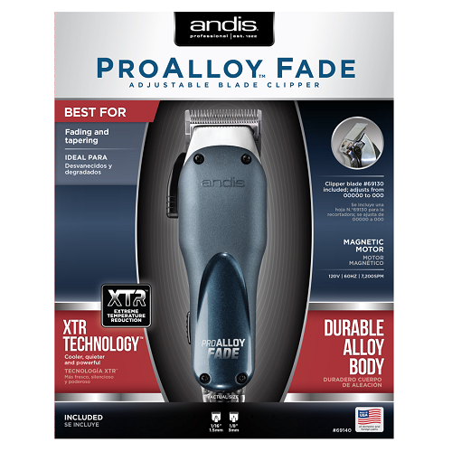 Pro Alloy Fade Adjustable Blade Clipper-Salonbar