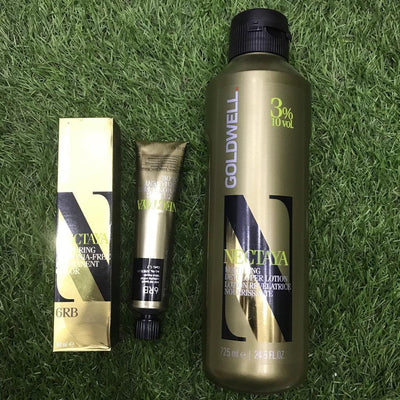 Combo Nectaya 10 Volume Free Ammonia Oxygen Hair Dye 6RB-Salonbar