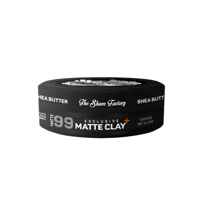 The Shave Factory 99 Taper De Luxe Matte Clay-Salonbar