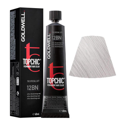 Topchic Hair Color 12BN Ultra blonde beige natural.-Salonbar