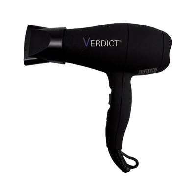 V-1100 Rosie Travel HairDryer - Rubberized Finish Black-Hair Dryer-Salonbar