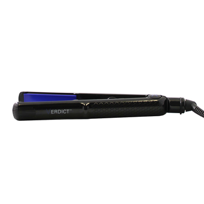 Professional Blue Mirror Titanium Flat Iron 450 F-black-CURLING WAND-Salonbar
