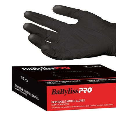 Disposable nitrile gloves - Large 100/box-Salonbar