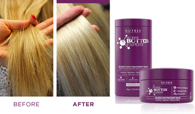 Blonde Bottox For Light Hair Treatment Duo-Salonbar