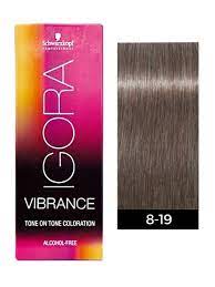 Igora Vibrance 8-19 Light Blonde Cendre Violet.-Salonbar