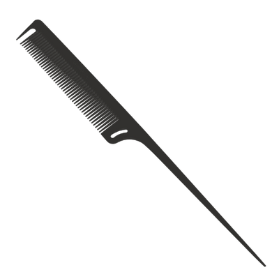 Professional Tail Comb With Carbon Fiber-COMB-Salonbar