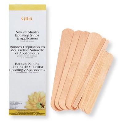 Muslin & Spatulas Combo epilating strips & applicators item # 0680-Salonbar