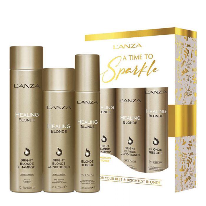 Healing Blonde Holiday Gift Set: A Time To Sparkle-Gift Set-Salonbar
