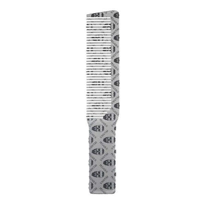 “Skulleto” Hard Rubber Clipper Comb (8.07")-Salonbar