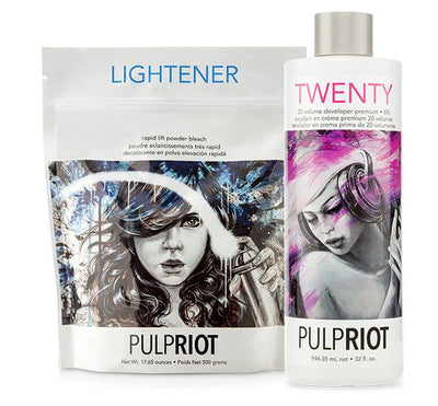 Developer Twenty with Pulp Riot Lightener-Salonbar