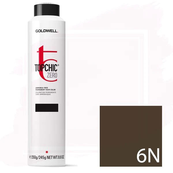 Topchic Zero Ammonia Free Hair Color 6N Can
