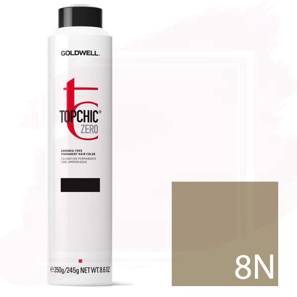 Topchic Zero Ammonia Free Hair Color 8N Can