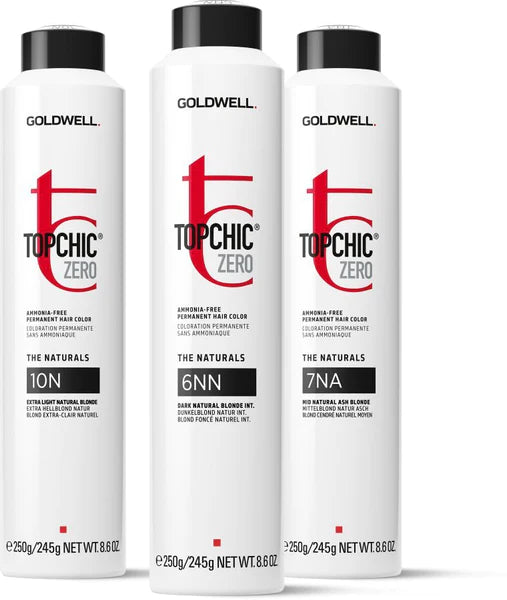 Topchic Zero Ammonia Free Hair Color Trio Can 10N-6NN-7NA