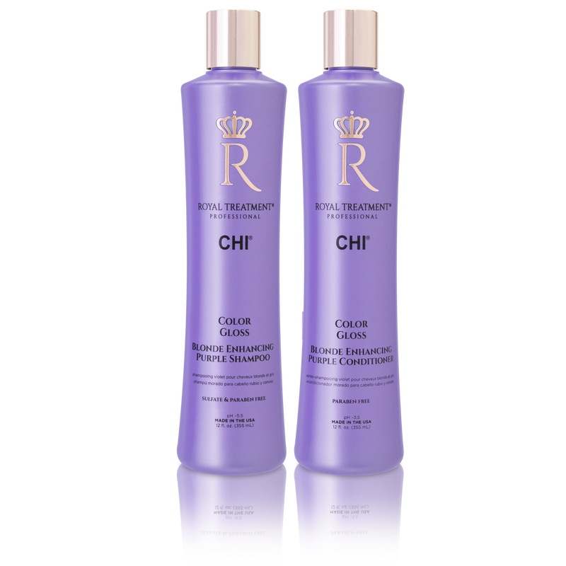 Chi Royal Treatment Color Gloss Purple Shampoo & Conditioner Duo