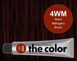 4WM Warm Mahogany Brown