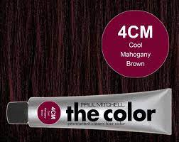 The Color 4CM Cool Mahogany Brown