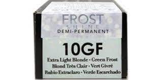 10GF Extra Light Blonde Green Frost Demi-Permanant