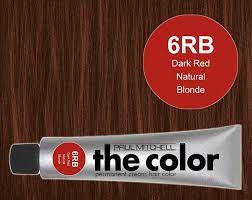 The Color 6RB Dark Red Natural Blonde