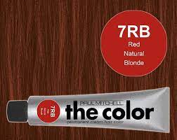 The Color 7RB Red Natural Blonde