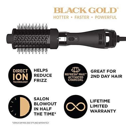 Black Gold One Step Detachable Blowout & Volumizer