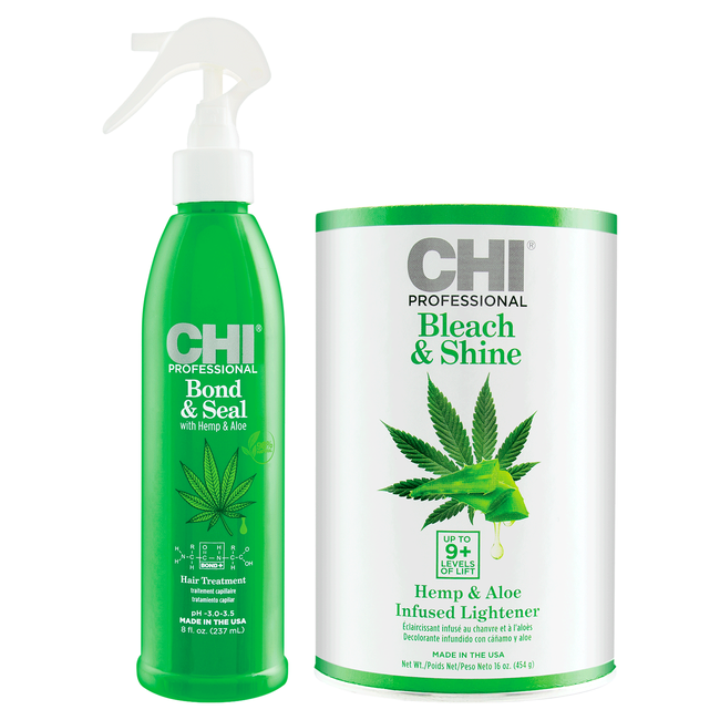 CHI Bleach & Shine Lightener, Bond & Seal-Salonbar