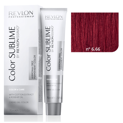 Color sublime 6.66 intense dark red blonde-Salonbar