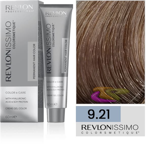 Revlonissimo Colorsmetique tone 9.21 Very light blond iridescent ash-Salonbar