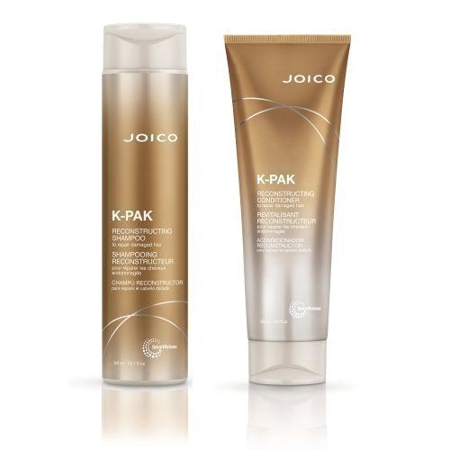Joico K-Pak Shampoo 300ml & Conditioner 250ml Duo