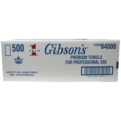 Gibson's Towels (B / 500)-HAIR PRODUCT-Salonbar