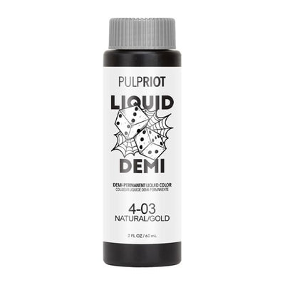 Liquid Demi-Permanent Hair Color Natural Gold 4.03-Salonbar