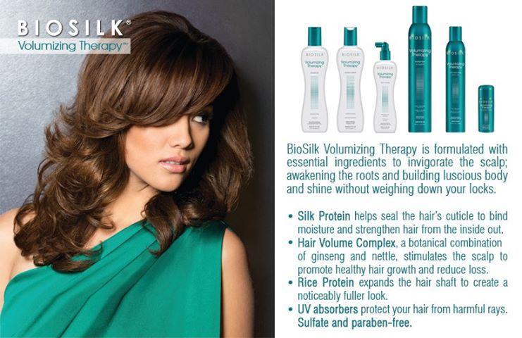 Biosilk Volumizing Therapy hairspray-Salonbar