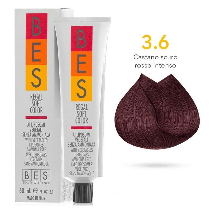 BES Regal Soft: 3.6 Deep Red Dark Brown-Salonbar