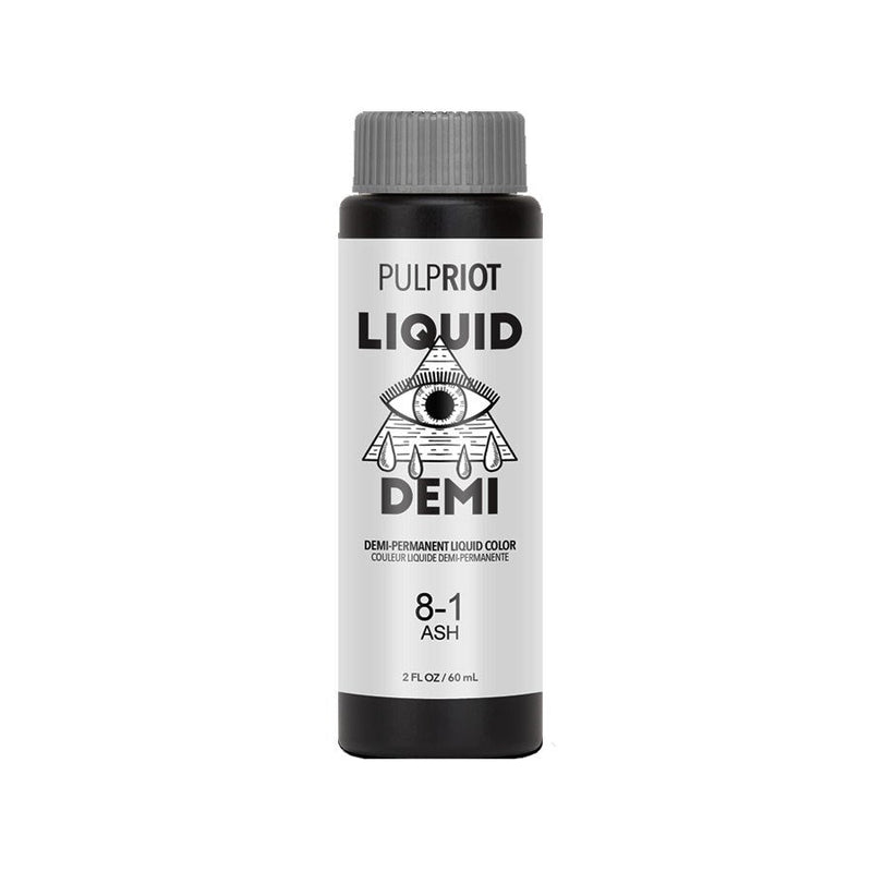 Pulp Riot Liquid Demi Ash 8.1-Salonbar