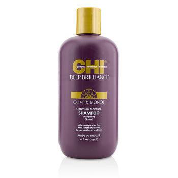 Deep Brilliance Olive & Monoi Optimum Moisture Shampoo-Salonbar