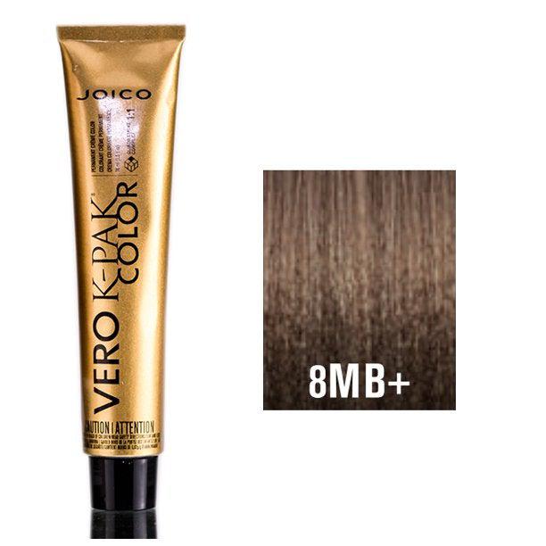 Joico Vero K-Pak Permanent Cream Hair Color - 8MB+ Medium Mocha Blonde