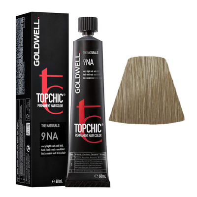 Topchic 9NA Very Light Natural Ash Blonde Permanent Hair Color-Salonbar