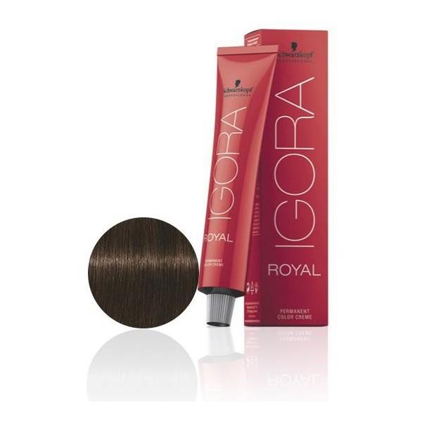 Igora Royal Color Creme Tube 5-00 Light Chestnut Natural-HAIR COLOR-Salonbar