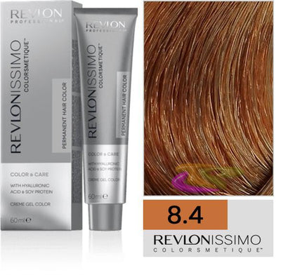 Revlonissimo Colorsmetique - 8.4 Copper Light Blonde-Salonbar