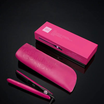 Gold Styler - 1" Flat Iron - Limited Edition Orchid Pink-Salonbar