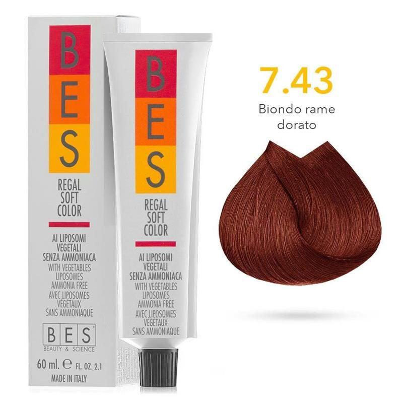 BES Regal Soft: 7.43 Copper Golden Blond-Salonbar