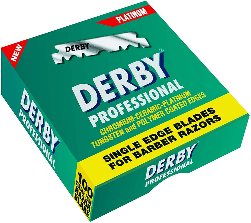 Derby Professional Single Edge Razor Blades-Salonbar