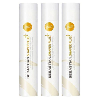 Sebastian Shaper Plus Extra Hold Hairspray 10.6 oz Pack of 3-Salonbar